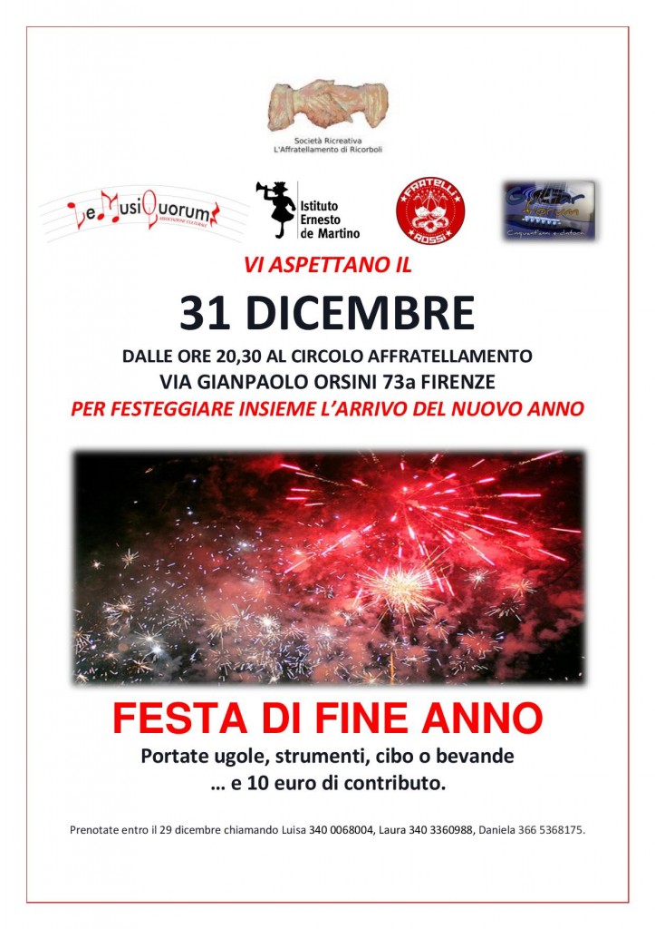 Festa fine anno_Affratellamento