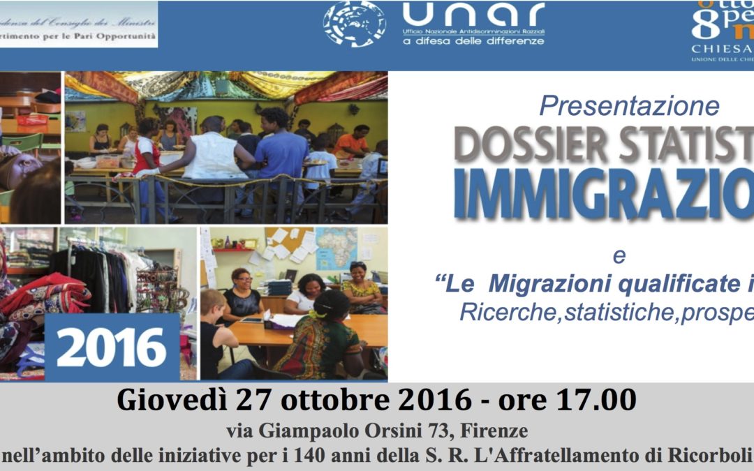 Dossier statistico sull’IMMIGRAZIONE