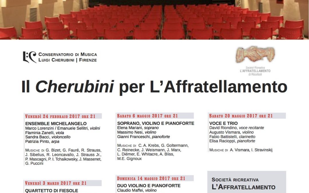 Il Cherubini per L’Affratellamento (Concerti 2017)