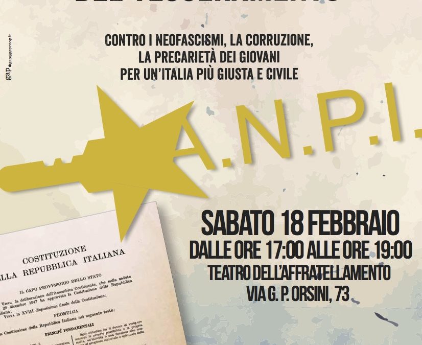 ANPI, giornata del tesseramento nazionale