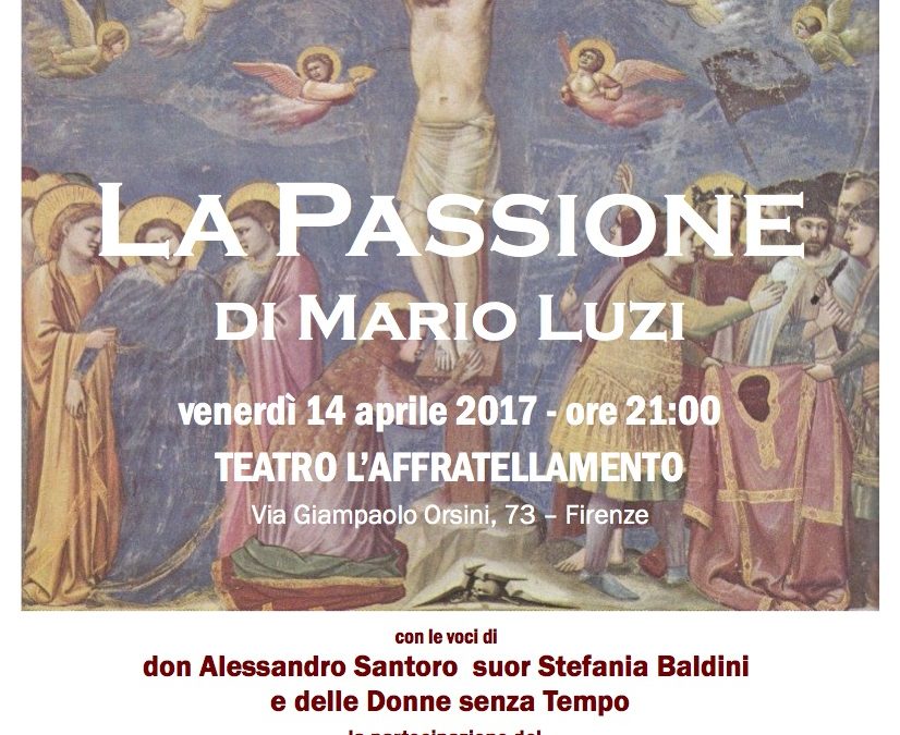 “La Passione” di Mario Luzi