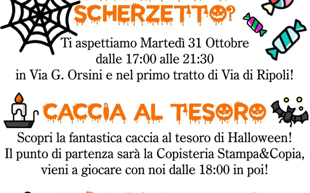 Halloween 2017 in via G. Orsini