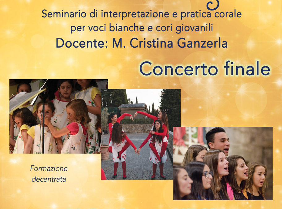 Cantare… It’s magic!!! (Concerto finale)