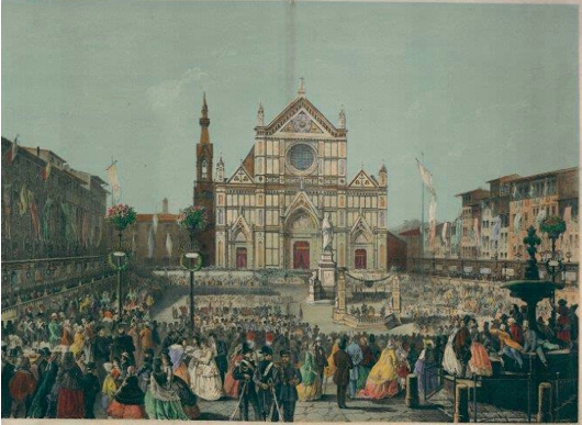 SERGIO CORSUCCI, Santa Croce e il Pantheon degli uomini illustri: dalle Cappelle Bardi e Peruzzi al monumento funebre di Gioacchino Rossini