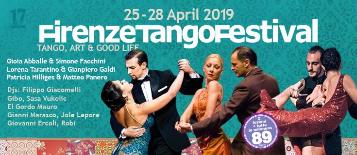 17° Firenze Tango Festival | 25 > 28 Aprile 2019