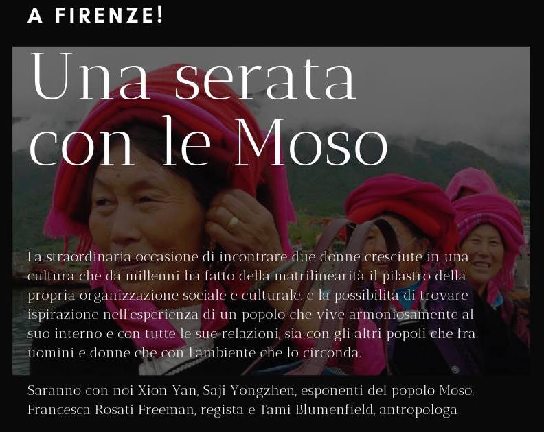 INCONTRIAMO LE “MOSO”