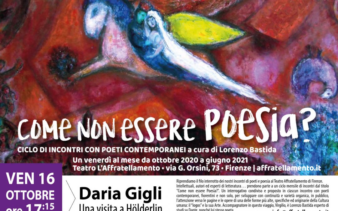 Come non essere Poesia? …con Daria Gigli