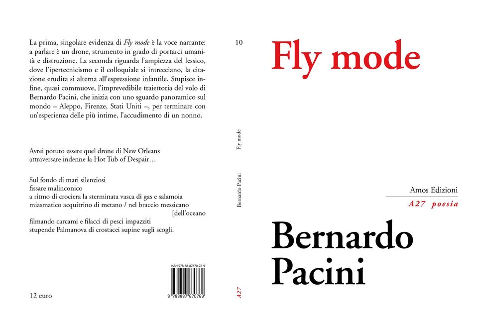 FLY MODE, presentazione del libro di Bernardo Pacini