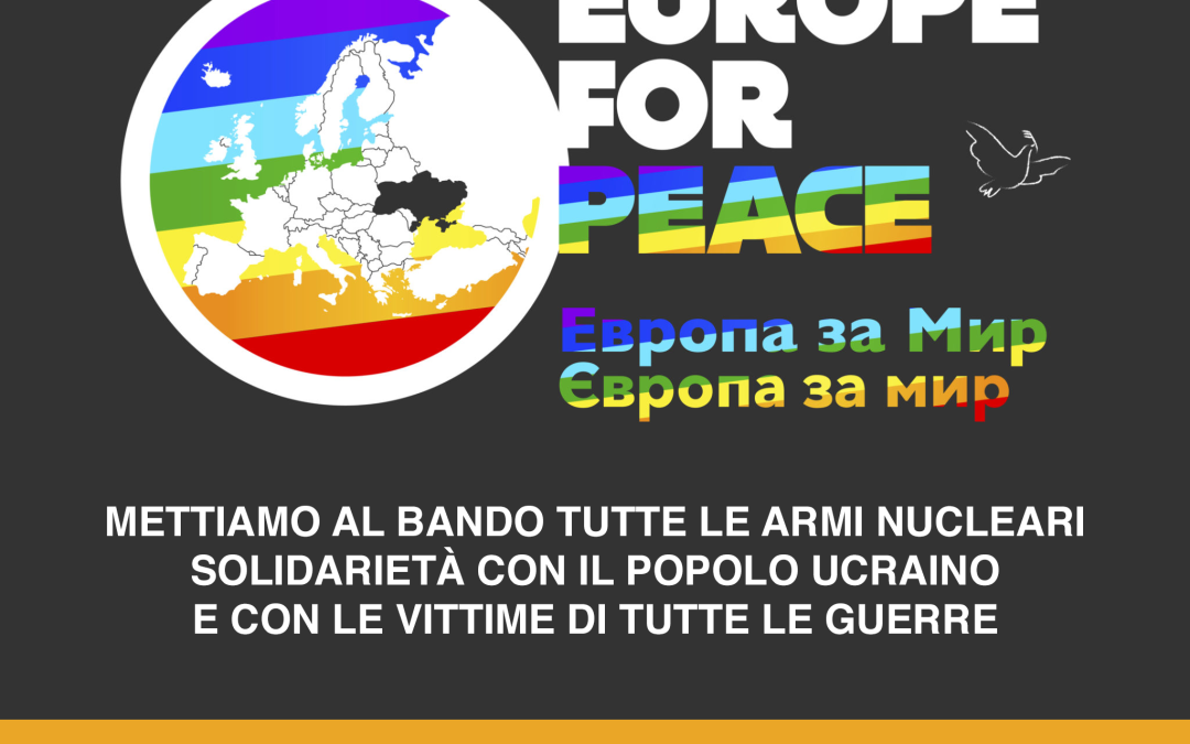 EUROPA PER LA PACE • Manifestazione Nazionale a Roma il 5 novembre 2022