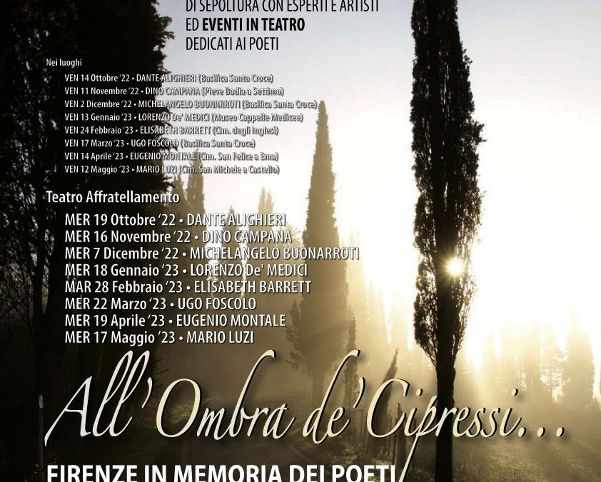 All’Ombra de’ Cipressi…  Firenze in memoria dei Poeti • DANTE ALIGHIERI