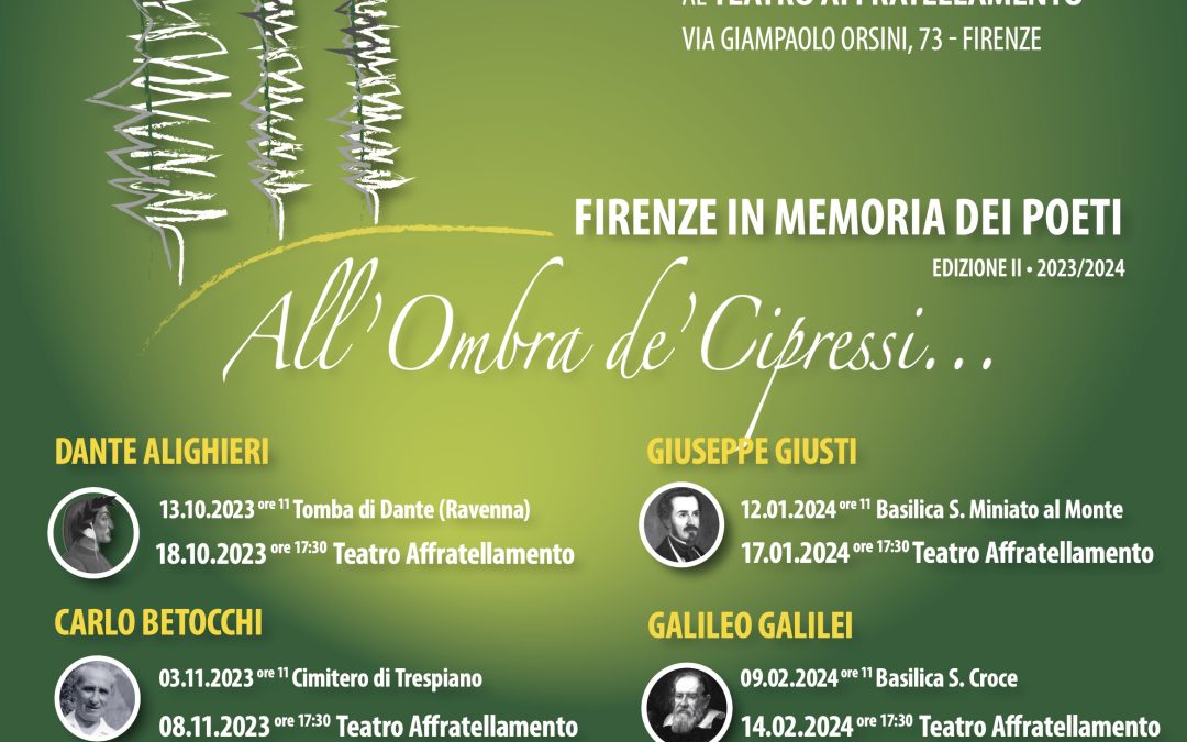 All’Ombra de’ Cipressi…  Firenze in memoria dei Poeti Ed. II • GIUSEPPE GIUSTI