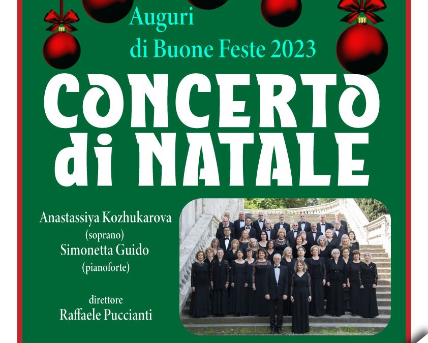 Concerto di Natale 2023 – Coro Harmonia Cantata