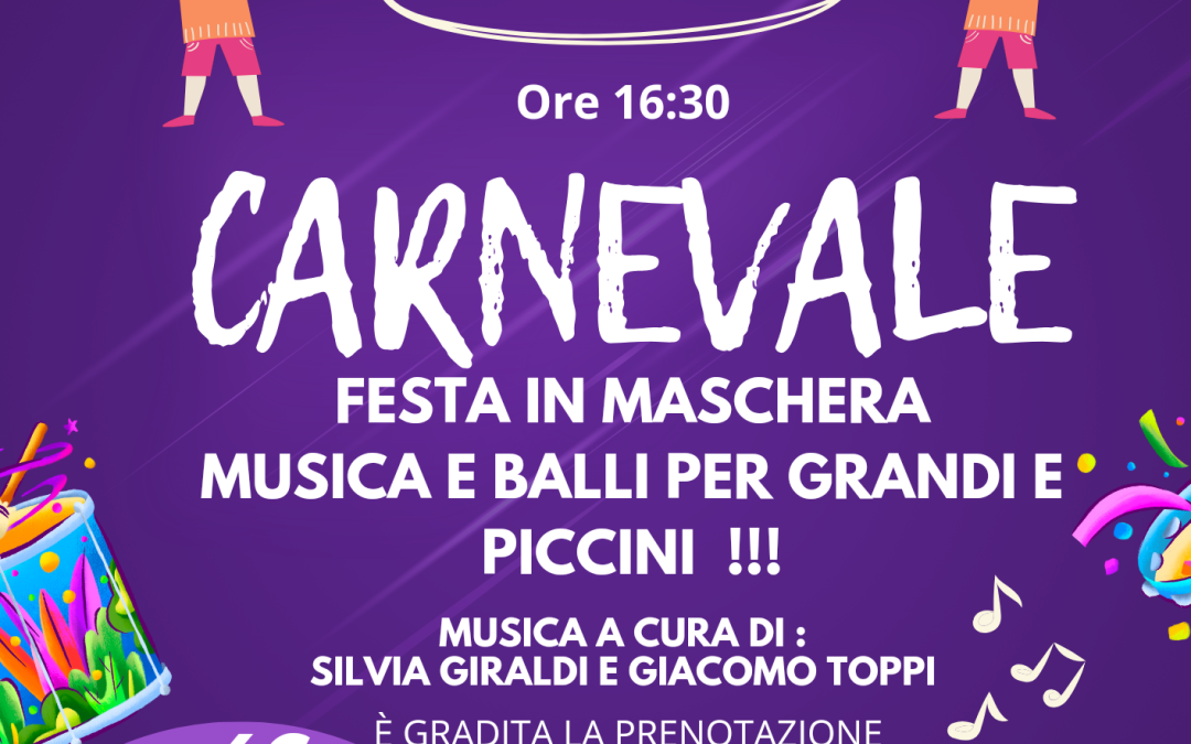 Associazione E SONA MO • CARNEVALE 2024