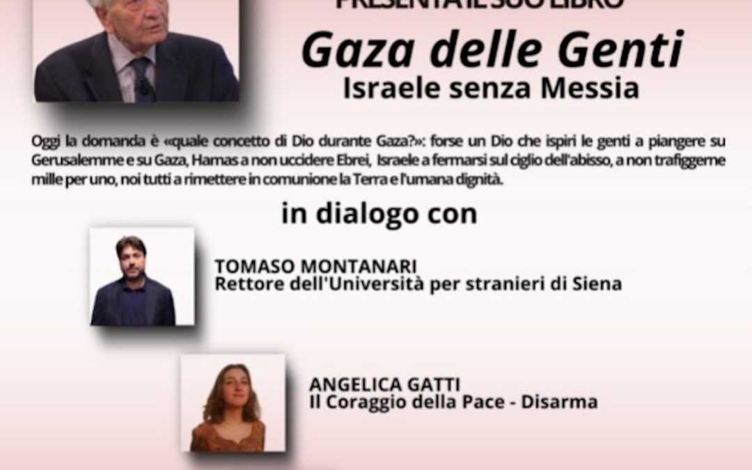 GAZA DELLE GENTI, presentazione del libro di Raniero La Valle