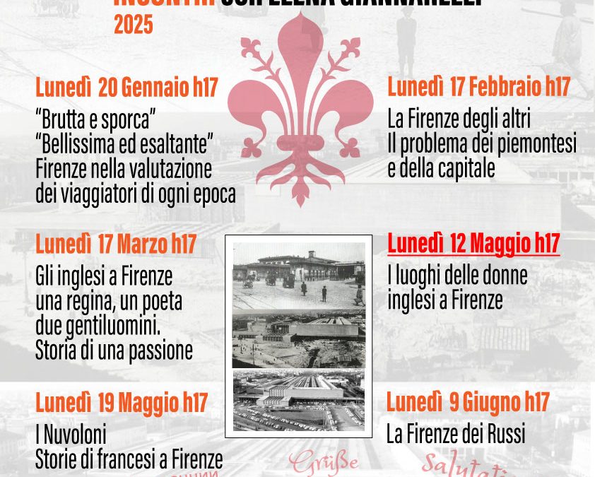 La Firenze degli Altri, ciclo 2025 con ELENA GIANNARELLI