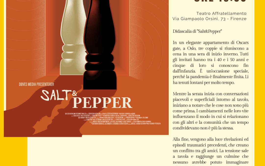 SALT& PEPPER  (SALE E PEPE), cortometraggio