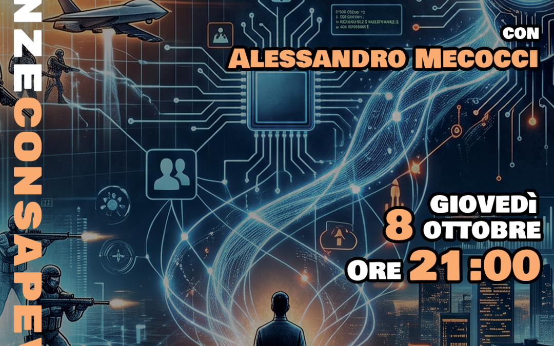 (Firenze CONSAPEVOLE) CHI GOVERNA CHI NELL’ERA DELL’AI?